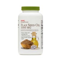 Flax Seed Oil 1000mg - 180 Caps - GNC