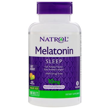 Melatonina 10mg (100 tabletes) - Natrol