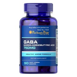 Gaba 750mg - Puritan's Pride - Importado