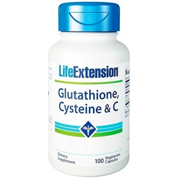 Glutathione Cysteine & C (100 cápsulas) - Life Extension