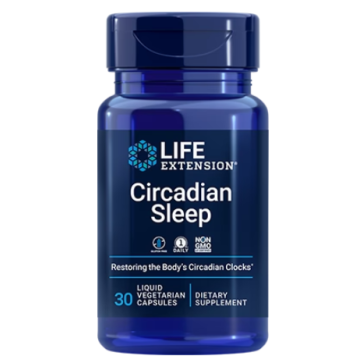 Circadian Sleep, 30 Liquid Vegetarian Capsules Life Extension Life Extension