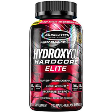 HydroxyCut Hardcore Elite 100ct Muscle-tech Muscle-Tech