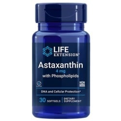 Astaxanthin with Phospholipids 4 mg, 30 softgels Life Extension Life Extension