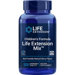 Children's Formula, Life Extension Mix, Natural Berry, 120 Chewable Tablets Life Extension Life Extension