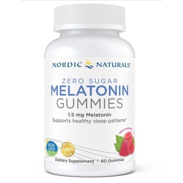 Melatonina 1.5mg zero sugar 60 gummies Nordic Naturals Nordic Naturals