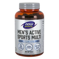 Mens Active Sports Multi 180 Softgels NOW Foods NOW Sports