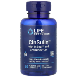 CinSulin with InSea2 and Crominex 3+, 90 Vegetarian Capsules Life Extension
