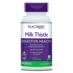 Milk Thistle Digestive Health 525 mg (60 cápsulas) - Natrol Natrol