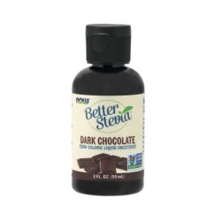Better Stevia Dark Chocolate Zero cal. 59ml NOW Foods Now Foods