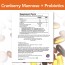 Cranberry Mannose + Probiotics - 24 Packets per Box Now Foods