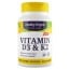 Vitamina D3 e K2 50mcg/200mcg Healthy Origins 60 softgels Healthy Origins Healthy Origins