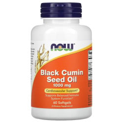 Black Cumin Seed Oil, 1,000 mg, 60 Softgels Now Now
