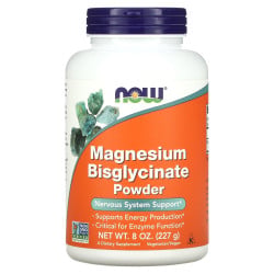 Magnesium Bisglycinate Powder, 8 oz (227 g) now Now