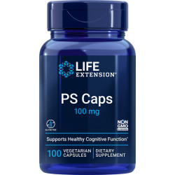 Life Extension, PS Caps, 100 mg, 100 Vegetarian Capsules Life Extension