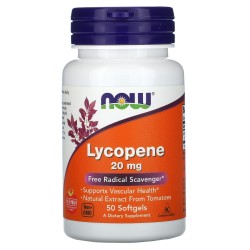 Lycopene 20 mg 50 Softgels Now foods Now