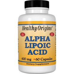 Alpha Lipoic Acid 600 mg, 60 Capsules Healthy Origins Healthy Origins