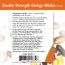 Ginkgo Biloba, Double Strength 120 mg - 50 Veg Capsules Now Foods