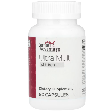 Bariatric Advantage, Ultra Multi with Iron, 90 Capsules Bariatric Advantage