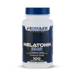 Melatonina 3mg - Importada - Pro Line Vitamins