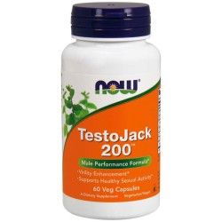TestoJack 200 (60 cápsulas) - Now Foods