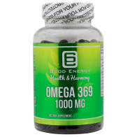 Omega 3,6,9 1000mg (200 softgels) - Good Energy