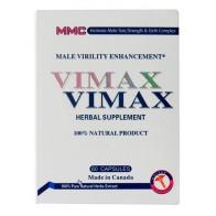 Vimax Herbal Supplement (60 cápsulas) - MMC