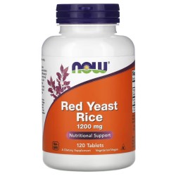 RED YEAST RICE EXTRACT 1200MG 120 TABS Now Now Foods