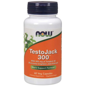 TestoJack 300 (60 cápsulas) - Now Foods