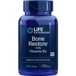 Bone Restore with Vitamin K2 120 capsules Life Extension Life Extension