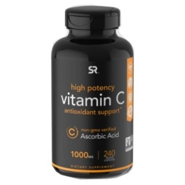 Vitamina C 1,000mg 240 Vcaps SPORTS Research Sports Research