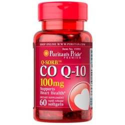 CoQ-10 100mg (60 softgels) - Puritan's Pride