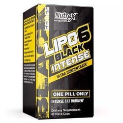 Lipo 6 Black Intense Ultra Concentrado - Nutrex (60 cápsulas)