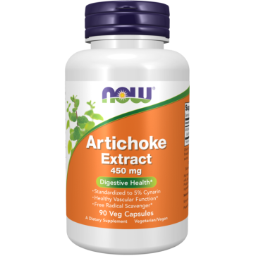 Artichoke Extract 450 mg 90 Veg Capsules Now foods Now