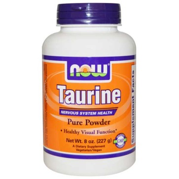 Taurine Powder - 227g - Now Sports