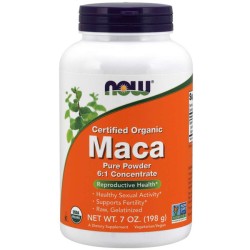 Maca Pure Powder 6:1 Concentrado (198g) - Now Foods