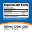 Nutricost, Caffeine + Theanine 100/100 MG 240 CAP Nutricost