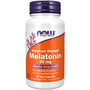 MELATONIN 20MG 90 VCAPS Now foods Now Foods