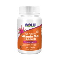 Vitamina D3 10.000 IU (240 softgels) - Now Foods
