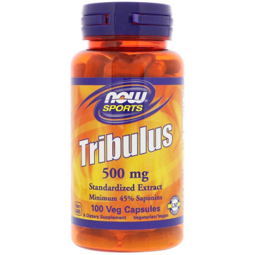 TRIBULUS 500mg 45%  100 VCAPS Now Now