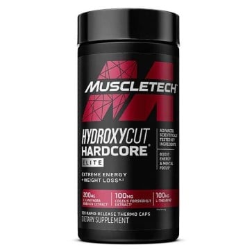 HYDROXYCUT| HARDCORE ( 100 CAPSULAS) - MUSCLETECH Muscletech