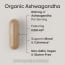 Ashwagandha Organic 600mg KSM-66® (90 organic veggie capsules) SR Sports Research