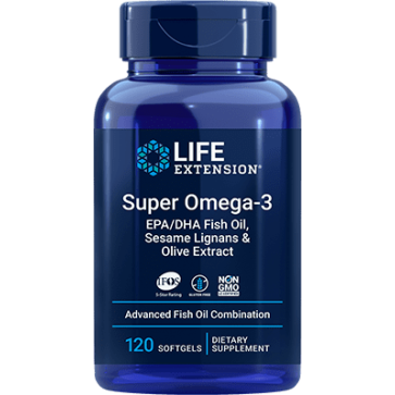 Super Omega-3 EPA/DHA (120 softgels) - Life Extension Life Extension