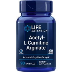 Acetyl-L-Carnitine Arginate, 90 Capsules LE Life Extension