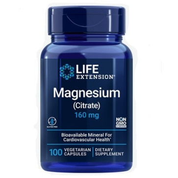 Magnesium Critate 160mg 100 vcaps LIFE Extension Life Extension