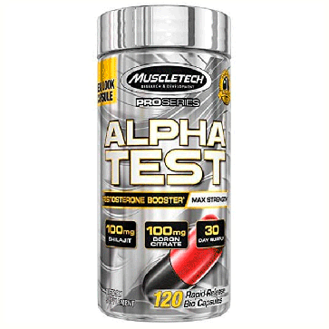 Alpha Test (120 caps) - Muscletech