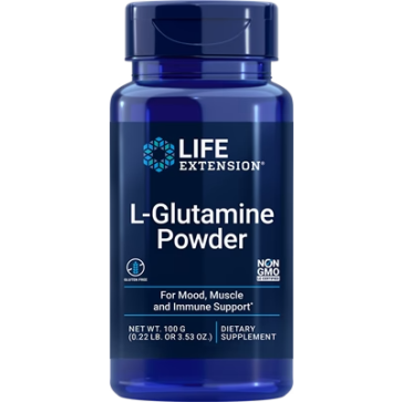 L-Glutamine Powder 100 grams Life Extension Life Extension