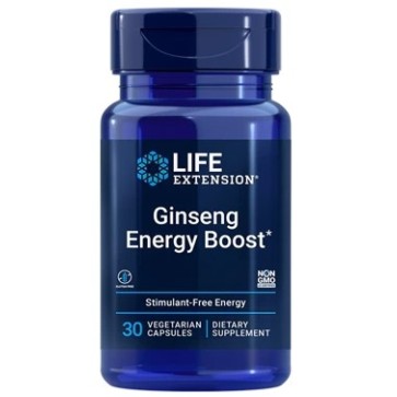 Ginseng Energy Boost 30 vegetarian capsules LIFE Extension Life Extension