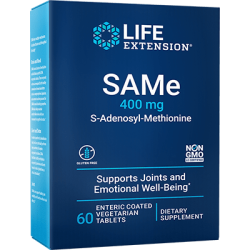 SAMe 400mg (60 tabletes) - Life Extension Life Extension