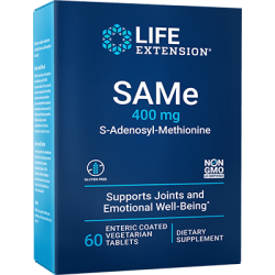 SAMe 400mg (60 tabletes) - Life Extension Life Extension