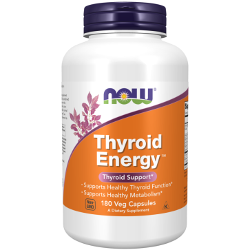 Thyroid Energy, 180 Veg Capsules Now foods Now